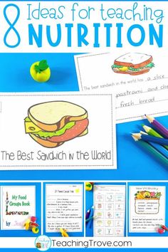 the best sandwich in the world activities and printables for teaching with kids to read