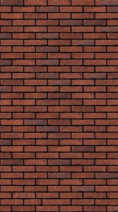 a brick wall that is made out of red bricks