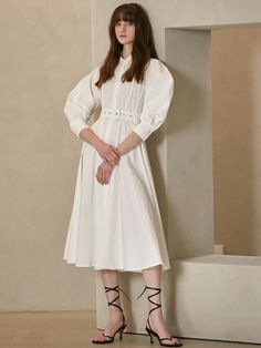 Composition : cotton 100%Color : white_S,white_M,white_LCountry of Origin : KOREA Short Sleeves Shirt, Short Sleeve Dress Shirt, White Shirt Dress, Jumpsuit Dress, Color White, Dress Outfits, Shirt Dress, Composition, Jumpsuit