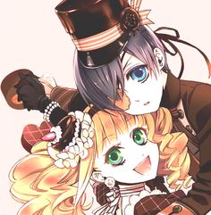 Elizabeth Black Butler, Lizzy Aesthetic, Ciel And Lizzy, Alice Academy, Fandom Ships, Black Bulter, Sebastian Ciel, Book Of Circus