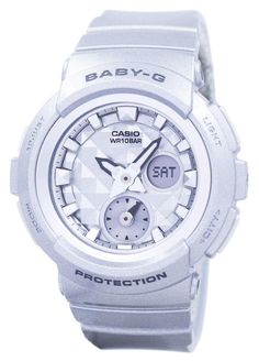 Casio Baby-g Shock Resistant World Time Analog Digital Bga-195-8a Women's Watch (FREE Shipping) Authentic Watches, G Shock, 100m