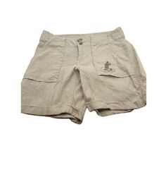 Disney Parks Shorts Khaki Tan Pockets House Of Mickey Women’s 4 Small Light | eBay Mickey Mouse Silhouette, Mouse Silhouette, Branded Belts, Khaki Color, Small Light, Disney Parks, Light Beige, Linen Blend, 6 Inches