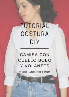 Sew A Shirt, Diy Sewing Tutorials, Shirt With Collar, Tutorials Diy, Costura Diy, Tutorial Diy, Diy Shirt, How To Sew