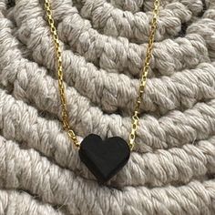 Heart azabache necklace Black Pendant Necklaces With Heart Charm, Black Pendant Necklace With Heart Charm, Black Heart Pendant Necklace With Heart Charm, Minimalist Black Heart Pendant Necklace, Black Heart Necklace With Adjustable Chain, Black Heart Pendant Necklace For Gift, Black Heart Necklace With Adjustable Chain As Gift, Black Necklace With Adjustable Chain For Gift, Black Necklace With Adjustable Chain For Valentine's Day