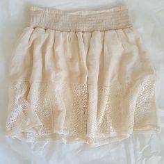 Never Worn Brand: Joe B Size: Medium Color: Cream White Not Sheer, Is Multiple Layers Of Fabric Bought From Kohl's A Good Basic To Have White Skater Skirt, Skirts White, White Skirts, Cream White, Skater Skirt, Womens Skirt, Size Medium, Skirt, Cream