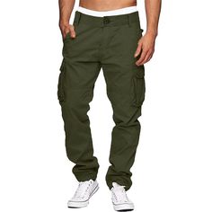 Category:WE-Pants; Season:Spring   Fall; Fabric:100% Cotton; Gender:Men's; Style:Classic,Casual,Fashion; Occasion:Daily,Outdoor,Camping  Hiking; Fit Type:Regular Fit; Function:Wearable; Waistline:Mid Waist; Pattern:Plain; Design:Button,Multi Pocket; Pants Type:Trousers,Cargo Pants,Tactical Pants; Fly Type:Button; Front page:FF; Listing Date:07/19/2024; Production mode:External procurement; Hips:; Length:; Waist: Cheap Cargo Pants, Men's Cargo Pants, Cotton Cargo Pants, Black Army, Hiking Fashion, Tactical Pants, Work Trousers, Cotton Fashion, Mens Cargo