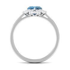 Product Details Declare your love with this enchanting Heart London Blue Topaz Designer Engagement Ring, featuring sparkling diamonds. The heart-shaped London Blue Topaz takes center stage, accented by shimmering diamonds, creating a romantic and timeless design that symbolizes your commitment and affection. Product Information SKU SHP-RINGS032223419 Weight 1.84 gm (Approximate) LONDON BLUE TOPAZ INFORMATION No.of Stones 1 Pieces Total Weight 0.98 Carat (Approximate) Dimension(approx) Heart-6X6 mm-1 Pcs Color Blue Cut Brilliant Shape Heart Setting Type Prong-Setting Quality Grade AAA DIAMOND INFORMATION No.of Stones 36 Pieces Total Weight 0.18 Carat (Approximate) Dimension(approx) Round-0.80X0.80 mm-8 PcsRound-0.90X0.90 mm-12 PcsRound-1X1 mm-16 Pcs Color HI Cut Brilliant Shape Round Settin Ring With Diamond, London Blue Topaz, London Blue, Designer Engagement Rings, Center Stage, Sparkle Diamonds, Prong Setting, Blue Topaz, Timeless Design