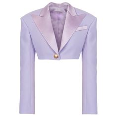 Mauve - MaisonFemalien Manufacturing Ideas, Vacation Fits, Cropped Blazer Jacket, Blazer Designs, Blazer And Shorts, Cropped Blazer, Kpop Fashion Outfits, Mua Sắm, Stage Outfits