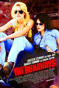 the runaways movie poster with two women