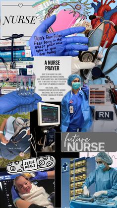 #nurse #collage #inspo Nurse Collage, Future Nurse, Nursing, Medical, Collage, Black