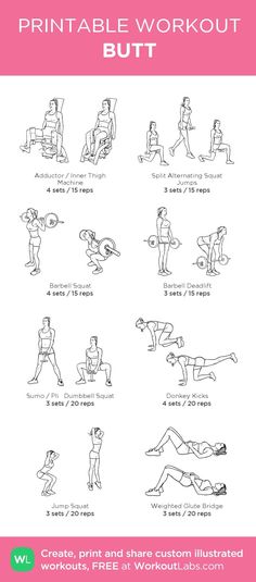 the printable workout guide for women