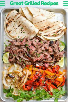 a tray filled with different types of food