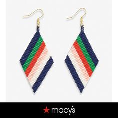 in stock Trendy Festive Drop Earrings, Trendy Red Festive Jewelry, Trendy Red Jewelry For Festive Occasions, Trendy Multicolor Festive Jewelry, Festive Multicolor Trendy Jewelry, Multicolor Festive Jewelry With Ear Wire, Festive Multicolor Jewelry With Ear Wire, Diagonal Stripes Pattern, Human Hands