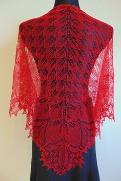 Triangular red lace shawl red hand knitted lace shawlShawl Luxury Red Shawl For Festivals, Red Crochet Shawl, Red Handmade Bohemian Shawl, Knitted Lace Shawl, Elegant White Crochet Lace Shawl, Handmade Red Shawl, One Size, Lace Shawl Pattern, Knitting Lace, Beauty Patterns