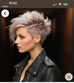 Short Textured Hair, Edgy Short Haircuts, Funky Short Hair, Short Hair Pixie Cuts, Choppy Hair, Short Hair Trends, Short Hair Undercut, Super Short Hair, Edgy Short Hair