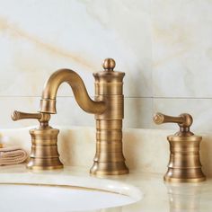 This deck-mounted 3-piece antique brass faucet features a hot/cold mixer to ensure temperature accuracy. Constructed with a tough brass body and ceramic cartridge, this faucet offers superior durability and reliability. Specifications   Valve Core Material: Ceramic Usage: Householdarchitecture Type: Ceramic Plate Spool Type: Basin Faucets Surface Treatment: Polished Style: Dual Holder Three-hole Style: Classic Package included: 1 faucet 2 hoses Number of Handles: Dual Handle Material: Brass Installation Type: Deck Mounted Hot Cold Water: Yes Holes: 3-hole Feature: Antique Bathroom basin faucet Faucet Mount: 8 Widespread Design: New Color : Antique Cold Hot Water: Yes Application: Bathroom   Product description:   Material: Brass. Color: Black ，Antique. Complete with hoses and accessory. On Gold Faucet Kitchen, Gold Bathroom Faucet, Antique Brass Faucet, Gold Faucet, Copper Faucet, Pull Out Faucet, Vanity Faucet, Sink Vanity, Gold Bathroom