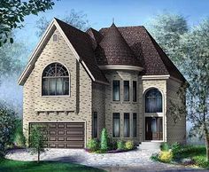 this is an artist's rendering of a house