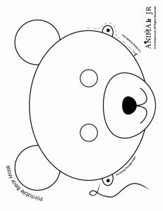 a drawing of a teddy bear flying through the air with its nose open and eyes closed