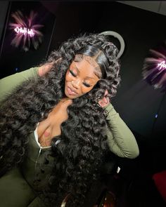 Hair Inspired, Blowout Hair, Slick Hairstyles, Braids For Black Hair, Full Lace Wig