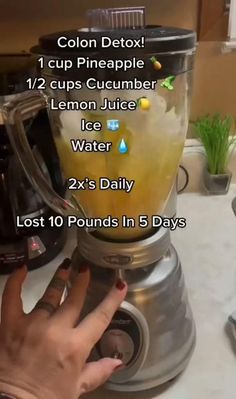 This Pin was discovered by Summer S. Discover (and save!) your own Pins on Pinterest Cleanse Drink, Colon Detox, Healthy Drinks Smoothies, Cleanse Recipes