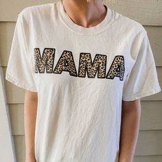 100% Cotton True To Size Color: Soft Cream New! Boutique Item Mama Tee, Fashion Boutique, Womens Tops, Tops & Tees, Boutique, Cream, Women's Top, Women Shopping, Clothes