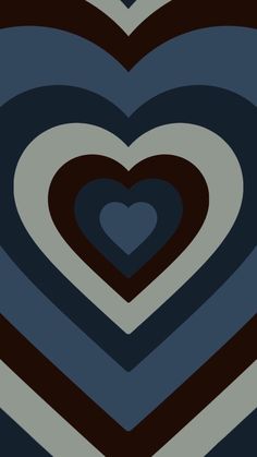 an image of a heart pattern in shades of blue and brown