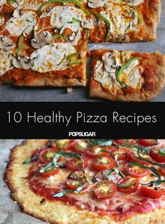 the top ten healthy pizza recipes