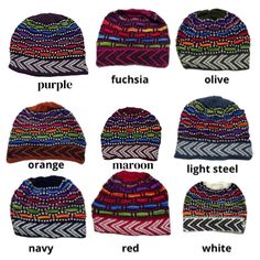 Check out our variety of alpaca hats, gloves, and socks. Click here now:   https://www.etsy.com/shop/LatinAmericanBoutiq?ref=seller-platform-mcnav&section_id=35337310 - Hand-knitted alpaca beanie hat - Warm, soft, and comfortable - Colorful unisex cap - Made of alpaca Measurements: Head circumference: stretches from 18 inches (46cm) to 20 inches (51cm) Length from top to bottom:  9 inches / 23cm Care Instructions: - Gently Hand wash - Do not wring - Lay flat to dry - Do not tumble dry Grandparents Valentines Gift, Grandparents Valentines, Valentine Gift For Daughter, Valentine Gift For Dad, Sister Valentine, Friend Valentine Gifts, Valentines For Daughter, Wool Cape Coat, Hippie Headbands