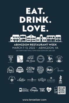 the poster for eat drink love