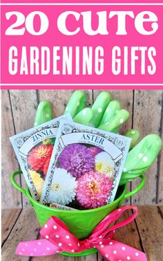 Gardening Gift Ideas Creative Easter Baskets, Dollar Tree Gifts, Frugal Girls, Gardening Gifts, Garden Basket, Diy Gift Baskets