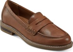 Earth® Javas Penny Loafer (Women) | Nordstrom Shoe Image, Loafer Women, Penny Loafer, Kids Luggage, Luxury Store, Penny Loafers, Pharmacy Gifts, Stacked Heel, Slip Ons