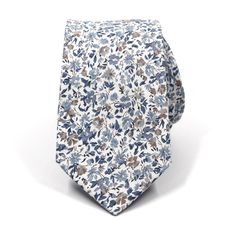 Floral Mist Blue Tie Summer Formal Cotton Suit Accessories, Elegant Cotton Suit And Tie Accessories For Summer, Spring Business Cotton Suit And Tie Accessories, Formal Cotton Suit And Tie Accessories For Summer, Elegant Cotton Ties For Spring, Cotton Wedding Suit And Tie Accessories, Elegant Cotton Suit And Tie Accessories For Wedding, Wedding Cotton Suit And Tie Accessories, Summer Cotton Ties For Business