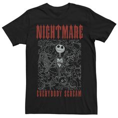 You can't go wrong with this, Men's Disney Nightmare Before Christmas Jack Friends Everybody Screams T-shirt. © Disney You can't go wrong with this, Men's Disney Nightmare Before Christmas Jack Friends Everybody Screams T-shirt. © Disney FEATURES Crewneck Short sleeveFABRIC & CARE Cotton Machine wash Imported Size: XL. Color: Black. Gender: male. Age Group: adult. The Nightmare Before Christmas Jack, Disney Nightmare Before Christmas, Nightmare Before Christmas Jack, Jack And Sally, The Nightmare Before Christmas, The Nightmare, Nightmare Before, Nightmare Before Christmas, Before Christmas