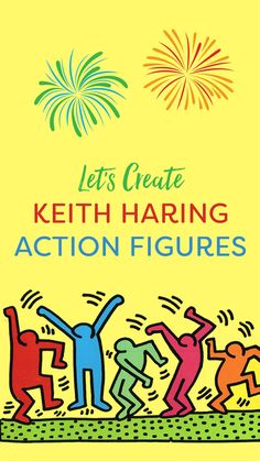 the cover of let's create ketch - harling action figures, with fireworks in the background