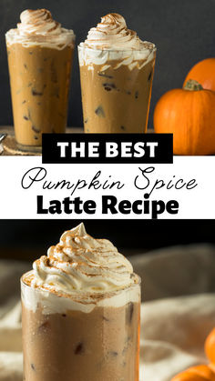 the best pumpkin spice latte recipe