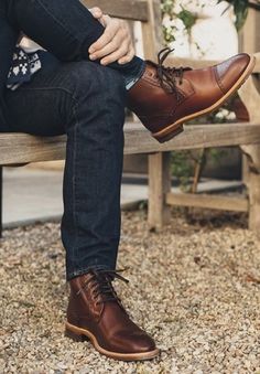 Gentleman Shoes, Estilo Country, High Ankle Boots, Mens Boots Fashion, Mens Leather Boots, Brown Shoes, Jason Momoa, Brown Shoe, Men Winter