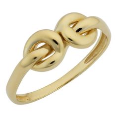 This stylish gold ring is the essence of simplicity and perfectly elegant for all occasions. Crafted of 10k yellow gold, this womens gold love knot ring disseminate and glitters feminine charm. This 10k gold love knot ring is available in various sizes: size 6 gold love knot ring, size 7 gold love knot ring, size 8 gold love knot ring, size 9 gold love knot ring, size 10 gold love knot ring. Key Features: Metal: 10k Yellow Gold - Real Gold, Not plated nor filled Ring Size: 7 Thickness: 5.5 mm Me Karat Sizes, Love Knot Ring, Soul Mate, Knot Ring, Love Knot, Gold Price, Jewelry Business, Yellow Gold Rings, Online Jewelry