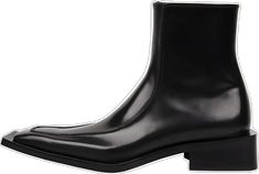 Modern Business Chelsea Ankle Boots, Modern Chelsea Boots With Rubber Sole, Modern Chelsea Boots With Rubber Sole And Plain Toe, Modern Black Chelsea Boots With Vibram Sole, Modern Formal Boots With Vibram Sole, Modern Plain Toe Chelsea Boots For Fall, Modern Chelsea Boots With Plain Toe For Fall, Modern Fall Chelsea Boots With Plain Toe, Mustang