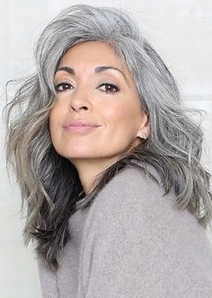 Hairstyle Ideas For Long Hair, Ideas For Long Hair, Grey Blonde Hair, Beautiful Hairstyle, Silver Foxes