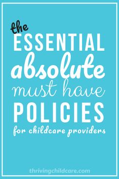 the essential guide to help children learn how to use policies for their child's health needs