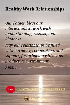 Healthy Work Relationships Prayers For Son, Uplifting Prayers, Healthy Work