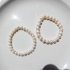 Hypoallergenic Pearl Bracelet, White Round Beaded Single Strand Bracelet, Hypoallergenic Pearl Bracelets, White Hand-strung Pearl Bracelet, White Round Single Strand Bracelet, White Round Hand-strung Pearl Bracelet, White Single Strand Round Bracelet, White Pearl Bracelet With 8mm Round Beads, White Pearl Jewelry