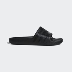 adilette Core Black Aqua Slides | adidas US Sliders Shoes Adidas, Slipon Adidas, Adidas Slides Womens, Adidas Dna, Adidas Slippers, Slides Adidas, Adidas Sandals, Shower Slippers, Adidas Slides