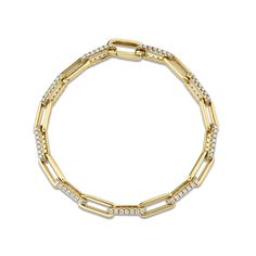 14k Yellow Gold Natural Diamond Bracelet 2 1/4 ct tw by Shy Creation Diamond Facts, White Gold Diamond Bracelet, Diamond Solitaire Earrings, Gold For Women, Solitaire Diamond Pendant, Ring Mountings, Bracelets Gold Diamond, 2 Carat, Lab Created Diamonds