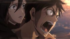 Eren X Mikasa, Titans Anime, Eren And Mikasa, Attack On Titan Season, Attack On Titan Eren, Anime Reccomendations, Eren Jaeger, Attack On Titan Anime, Handsome Anime Guys