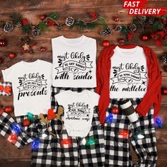 Most Likely Christmas Family Matching Shirt, Custom Group Xmas Tee, Funny Personalized Christmas Shirt, Matching Family Christmas T-Shirt 2024 This personalized Most Likely themed Christmas design is the perfect choice for your family! You can create a fun and unique shirt for each family member based on their most likely traits. Whether for a large family reunion or an intimate holiday gathering, these shirts are a fantastic way to share the holiday spirit. What makes this design special is the ability to add a different, funny message for each individual. You can also customize it further with names, dates, or group details, making it uniquely yours. This design, specially prepared for 2024, helps you capture memories that last a lifetime! Personalization Options: Separate messages for e Personalized Christmas Shirts, Xmas Tees, Themed Christmas, Capture Memories, Funny Messages, Unique Shirt, Large Family, Christmas Family, Christmas T Shirt