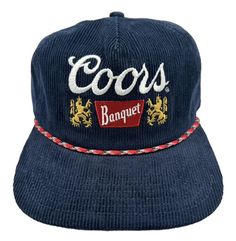 You’re a viewing a Coors corduroy navy new with tags het. See pictures for details. Sold as is. Hat1-10. College Hats, Vintage Baseball Hats, Coors Banquet, Mens Hats Vintage, Preppy Mens Fashion, Retro Hats, Red Rope, Fashion Portfolio, Gifts For My Boyfriend