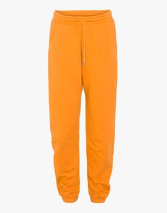 Organic Sweatpants - Sunny Orange – Colorful Standard US Orange Sweatpants, Orange Joggers, Recycled Shirts, Bust A Move, Stylish Blazer, Workwear Jacket, Crisp White Shirt, Organic Cotton Fabric, Trendy Tops