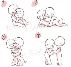 how to draw cartoon couple kissing each other step by step drawing instructions for beginners