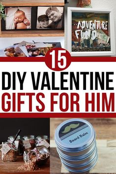 15 diy valentine gifts for him that are easy to make and great for the whole family